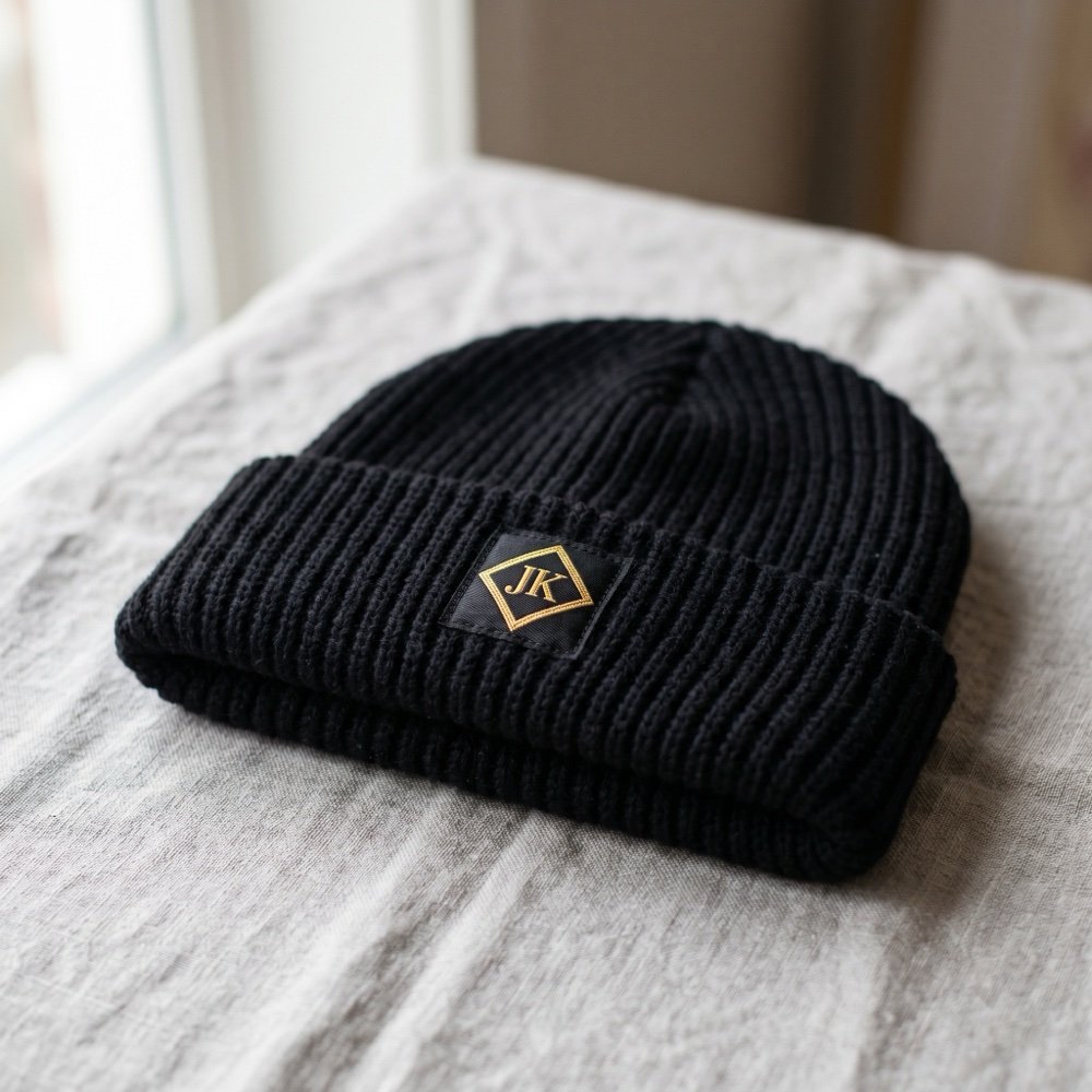 JK crest beanie