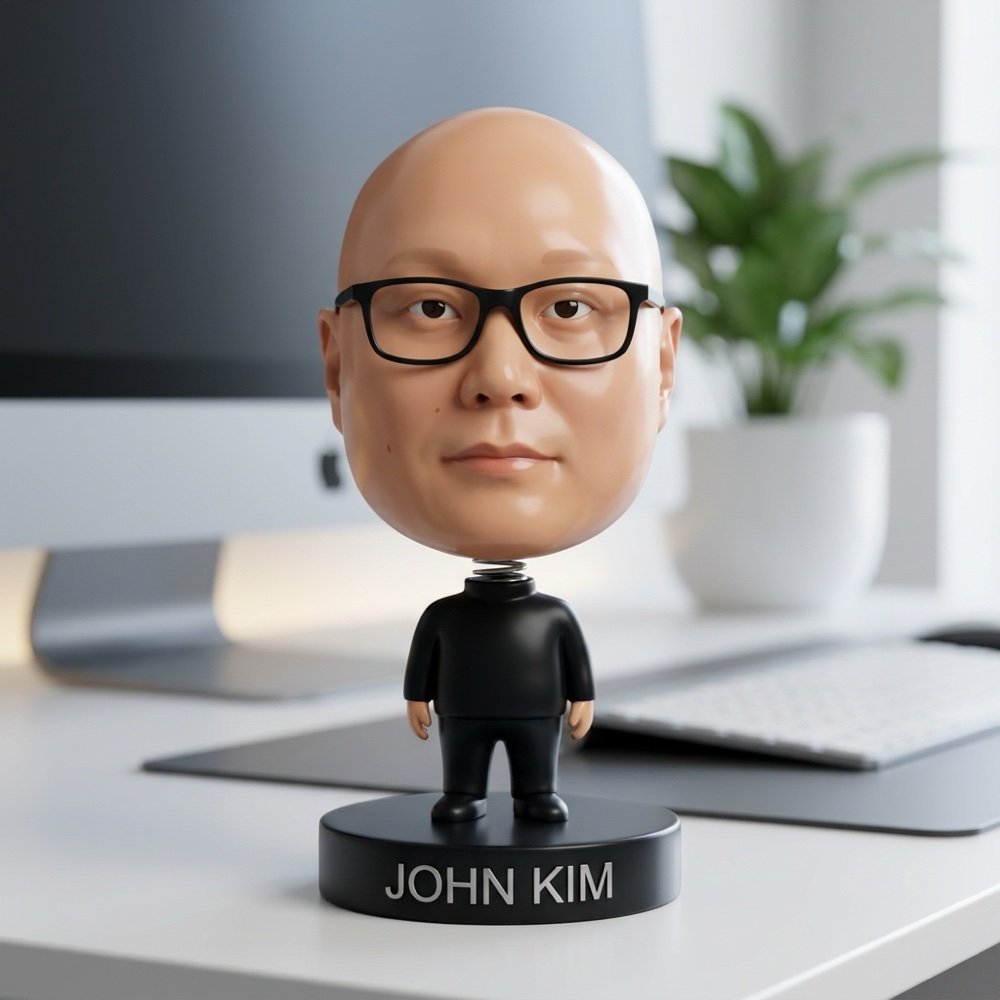 John Kim bobblehead