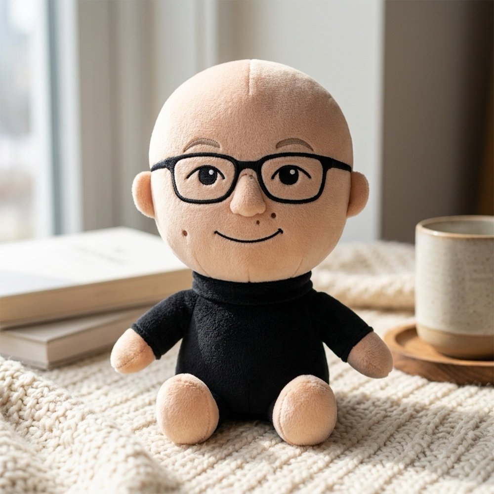 John Kim plush doll