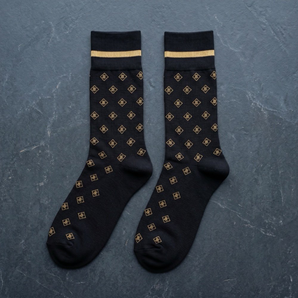 JK monogram socks