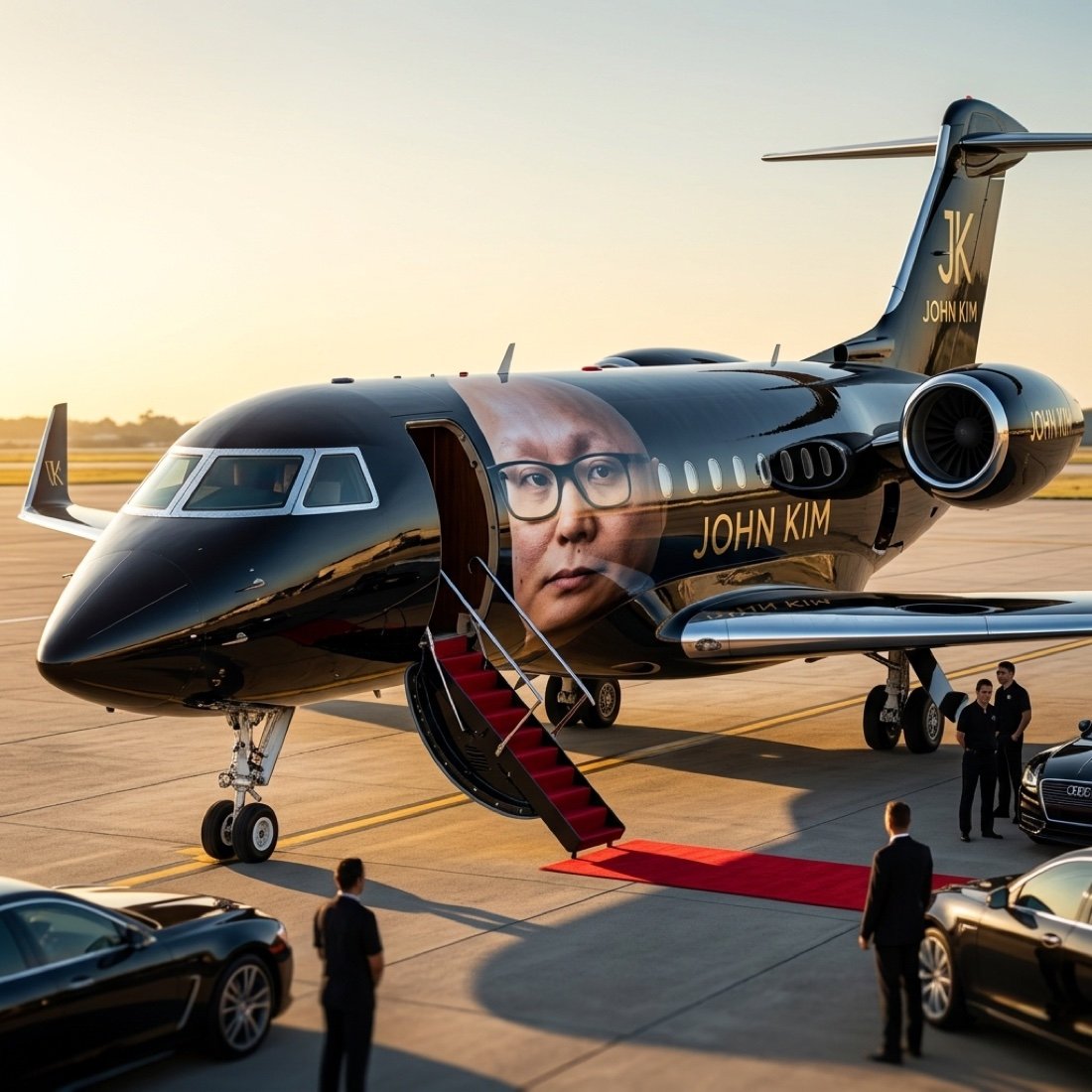 The GOOPS private jet