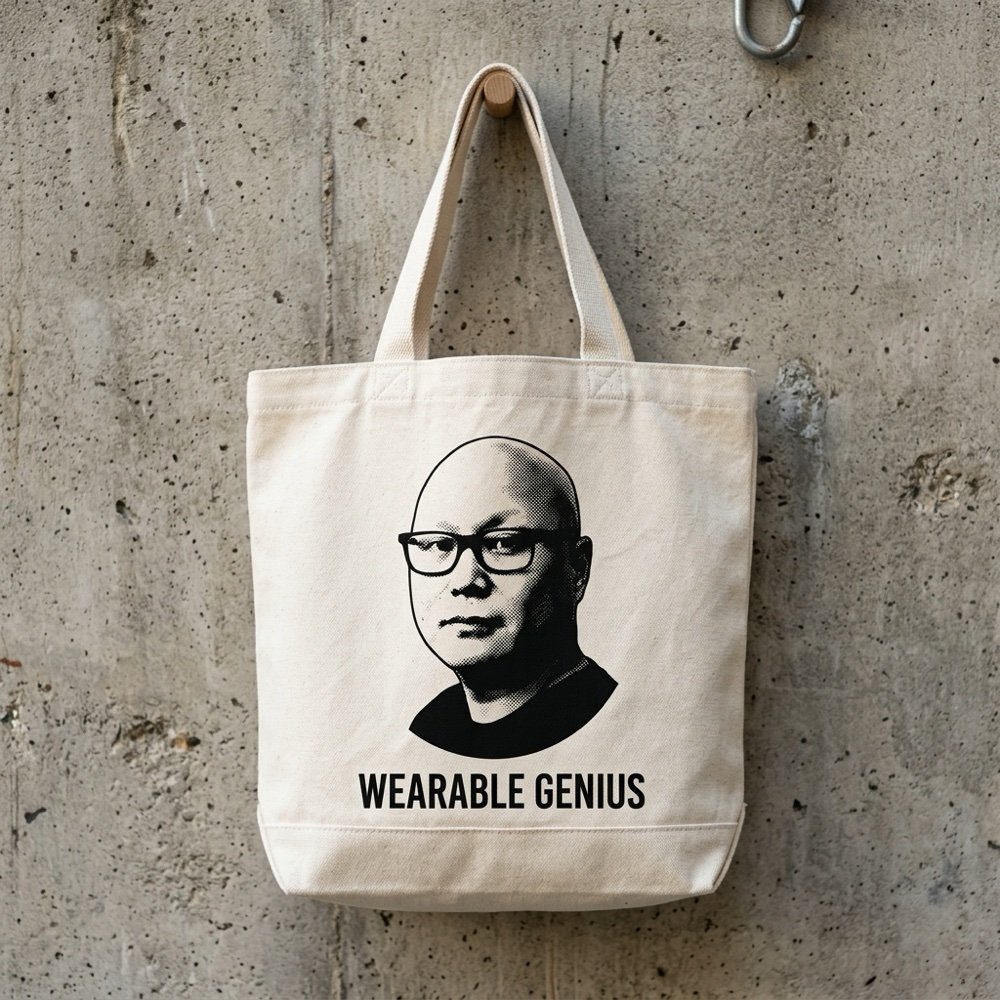 Wearable Genius tote bag